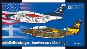 Special T-2 Buckeye 'Anniversary Markings' Plastic Model Airplane Kit 1/48 Scale #48231