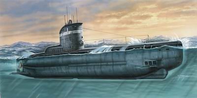 Special WWII Special Navy U-Boat Type XXIII German Sub Plastic Model Submarine Kit 1/72 #72001