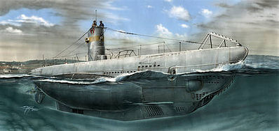 Special Special Navy U-Boat Type II A German Sub Plastic Model Submarine Kit 1/72 #72002