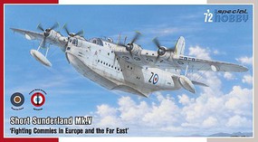Special Short Sunderland Mk V Flying Boat Aircraft Plastic Model Airplane Kit 1/72 #72162 Special Short Sunderland Mk V Flying Boat Aircraft Plastic Model Airplane Kit 1/72 #72162