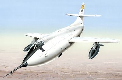 Special D558-2 Skyrocket Jet & Rocket Research USN Aircraft Plastic Model Airplane Kit 1/72 #72180