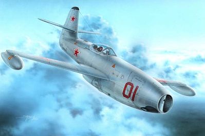 Special Yak23 Flora Red & White Stars Fighter Plastic Model Airplane Kit 1/72 Scale #72248