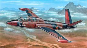 Fouga Magister Exotic Air Forces Jet Trainer Plastic Model Airplane Kit 1/72 Scale #72284