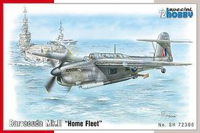 Special Barracuda Mk II Home Fleet Aircraft Plastic Model Airplane Kit 1/72 Scale #72306 Special Barracuda Mk II Home Fleet Aircraft Plastic Model Airplane Kit 1/72 Scale #72306