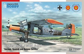 Special Dornier Do 27/Casa C-127 Plastic Model Airplane Kit 1/72 Scale #72327 Special Dornier Do 27/Casa C-127 Plastic Model Airplane Kit 1/72 Scale #72327