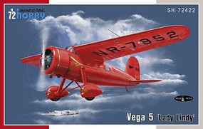 Special 1/72 Lockheed Vega 5 lady Lindy Amelia Earhart Aircraft Special 1/72 Lockheed Vega 5 lady Lindy Amelia Earhart Aircraft