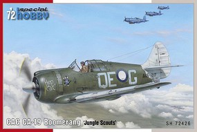 Special 1/72 CAC CA19 Boomerang Jungle Scouts Aircraft Special 1/72 CAC CA19 Boomerang Jungle Scouts Aircraft
