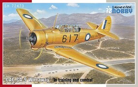 Special CAC CA-9 Wirraway 'In training and combat' Plastic Model Airplane Kit 1/72 Scale #72473