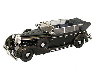 Sig 1938 Mercedes Benz 770K Pullman Limousine (Black) Diecast Model Car 1/18 scale #18135
