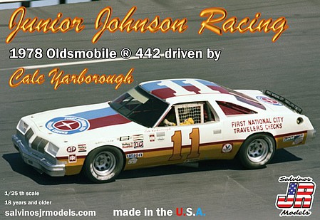 Salvinos J R Buddy Bakers Gray Ghost No.28 Oldsmobile 442 Winner 1980 1:25 Scale 