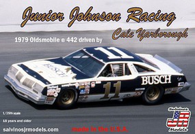 Salvinos 1/25 Junior Johnson Racing Cale Yarborough #11 Oldsmobile 442 1979 Daytona 500 Race Car Salvinos 1/25 Junior Johnson Racing Cale Yarborough #11 Oldsmobile 442 1979 Daytona 500 Race Car