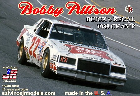 Salvinos 1/25 Bobby Allison #22 1983 Buick Regal Champion Race Car