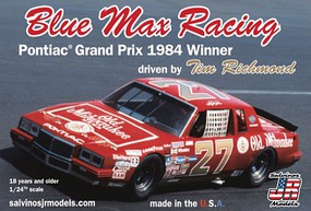 Salvinos Tim Richmond Pontiac Grand Prix 1984 Winner Plastic Model Racecar Kit 1/25 Scale #19840
