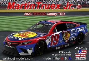 Salvinos 1/24 Martin Truex Jr 2023 NASCAR Toyota Camry TRD Race Car (Club Patriotic) (Ltd Prod)