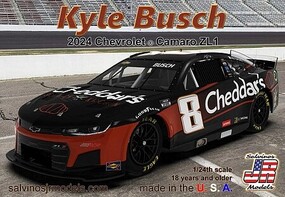 Salvinos 1/24 Kyle Busch 2024 NASCAR Chevrolet Camaro ZL1 Race Car (Primary Livery) (Ltd Prod)