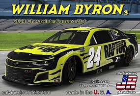 Salvinos 1/24 Willam Byron 2024 NASCAR Chevrolet Camaro ZL1 Race Car (Primary Livery) (Ltd Prod)