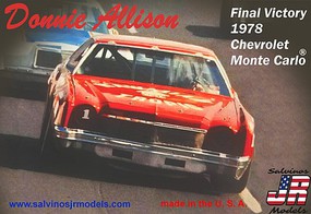 Salvinos Donnie Allison'78 Monte Carlo 12pk Plastic Model Car 1/25 Scale #c1mc Salvinos Donnie Allison'78 Monte Carlo 12pk Plastic Model Car 1/25 Scale #c1mc