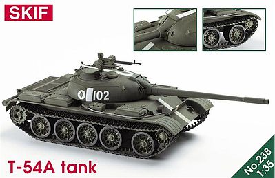 Skif T54A Tank Plastic Model Tank Kit 1/35 Scale #238