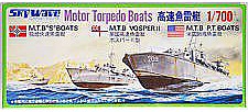 Skywave WWII Motor Torpedo Boats (Re-Issue) Plastic Model Military Ship Kit 1/700 Scale #2