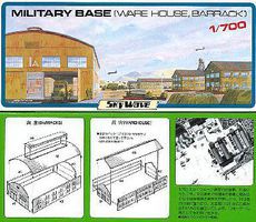 Skywave Military Base Barracks & Warehouse Plastic Model Military Diorama Kit 1/700 Scale #23 Skywave Military Base Barracks & Warehouse Plastic Model Military Diorama Kit 1/700 Scale #23