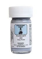 Scalecoat Scalecoat II Railroad Paint 1oz 29.6ml Light Gray Primer Scalecoat Scalecoat II Railroad Paint 1oz 29.6ml Light Gray Primer