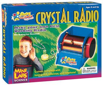Slinky MiniLab Crystal Radio Kit