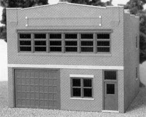 Smalltown Parcel Delivery Service City Building Kit HO Scale Model Railroad Building #6018