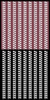 Scale-Motor Comp. Fiber Decal Vertical Wave Raspberry, Black & Clear (1960's) Decal 1/24 #1961 Scale-Motor Comp. Fiber Decal Vertical Wave Raspberry, Black & Clear (1960's) Decal 1/24 #1961