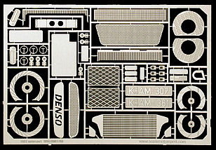 Scale-Motor Toyota Corolla WRC Photo-Etch Detail Set For TAM Plastic Model Vehicle Accessory 1/24 #3015