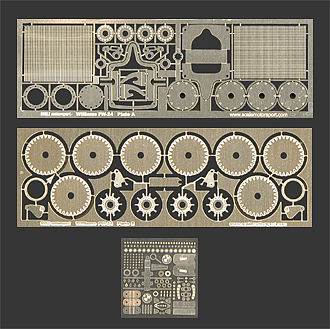Scale-Motor Williams FW24 F1 Photo-Etch Detail Kit For TAM Plastic Model Vehicle Accessory 1/20 #8008