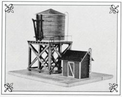 Suncoast Water Tower Pump House Kit HO Scale Model Railroad Building #3010 Suncoast Water Tower Pump House Kit HO Scale Model Railroad Building #3010