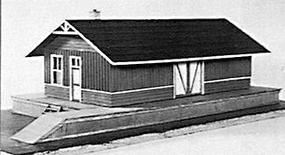 Suncoast Freight Station Kit HO Scale Model Railroad Building #3030 Suncoast Freight Station Kit HO Scale Model Railroad Building #3030
