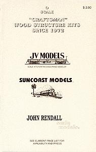Suncoast Suncoast Product Catalog Model Railroading Catalog #8600