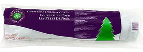 36'' x 8' Roll White Thick Felt Christmas Cover Mat