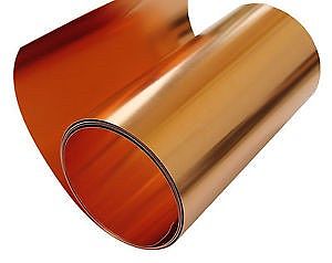 St-Louis 40 Gauge Copper Tooling Foil (.003 thick, 12 wide, 3 Roll)