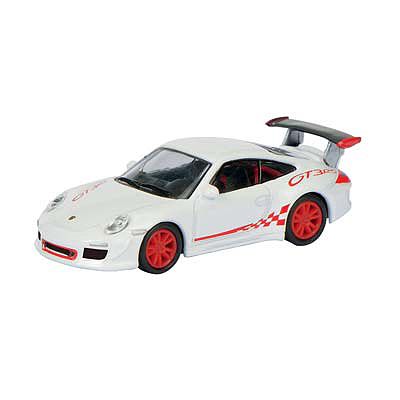 SCHUCO 1/87 Porsche 911 GT3 RS White w/Red