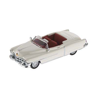 SCHUCO 1/87 1953 Cadillac Eldorado White w/Red Interio