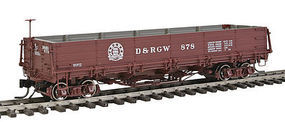 SoundTraxx Drop Bottom Gondola D&RGW #878 HOn3 Scale Model Train Freight Car #340566 SoundTraxx Drop Bottom Gondola D&RGW #878 HOn3 Scale Model Train Freight Car #340566