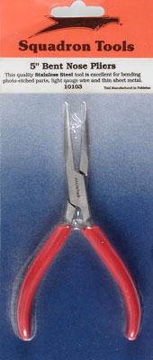 Squadron Bent Nose Pliers 5 inch Hobby and Modeling Hand Tool #10103
