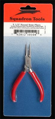 Squadron Round Nose Pliers 4-1/2 inch Hobby and Modeling Hand Tool #10104