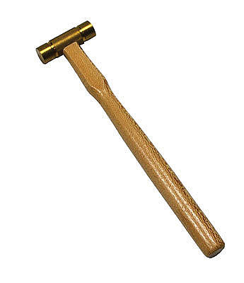 Squadron 2 Solid Brass Hammer 3oz Hobby and Modeling Hand Tool #10115