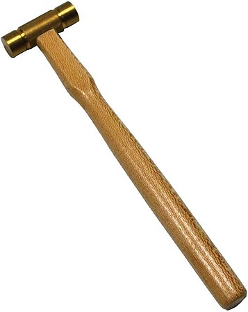 Squadron 2 Solid Brass Hammer 3oz Hobby and Modeling Hand Tool #10115