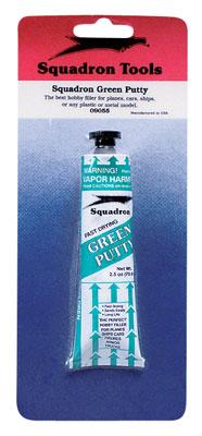 Squadron Green Putty Carded 2.5 oz