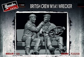 Squadron 1/35 Thunder British Crew Figure set for M1A1 wrecker