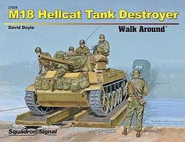 M18 Hellcat Tank Destroyer Authentic Scale Model Airplane Book #27029