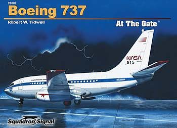 Squadron Boeing 737 At The Gate Authentic Scale Model Airplane Book #28002