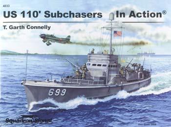 Squadron US Sub Chasers Color In Action Authentic Scale Model Boat Book #4033