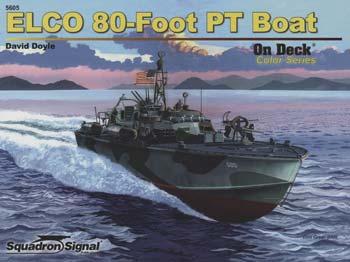 Squadron ELCO 80 PT Boat Color On Deck