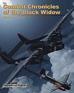 Squadron Black Widow Combat Chronicles Authentic Scale Model Airplane Book #7701