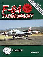 Squadron D&S F-84 Thunderjet Authentic Scale Model Airplane Book #8259